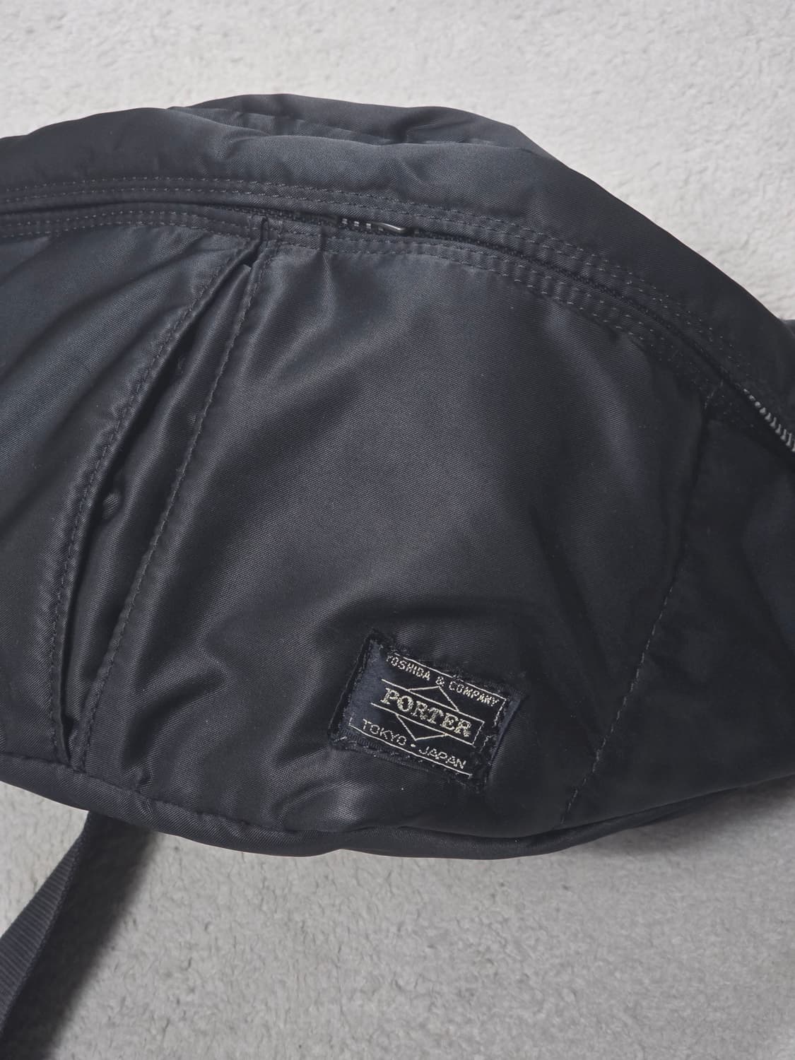 요시다포터 탱커 웨이스트백 L 블랙 상품이미지4