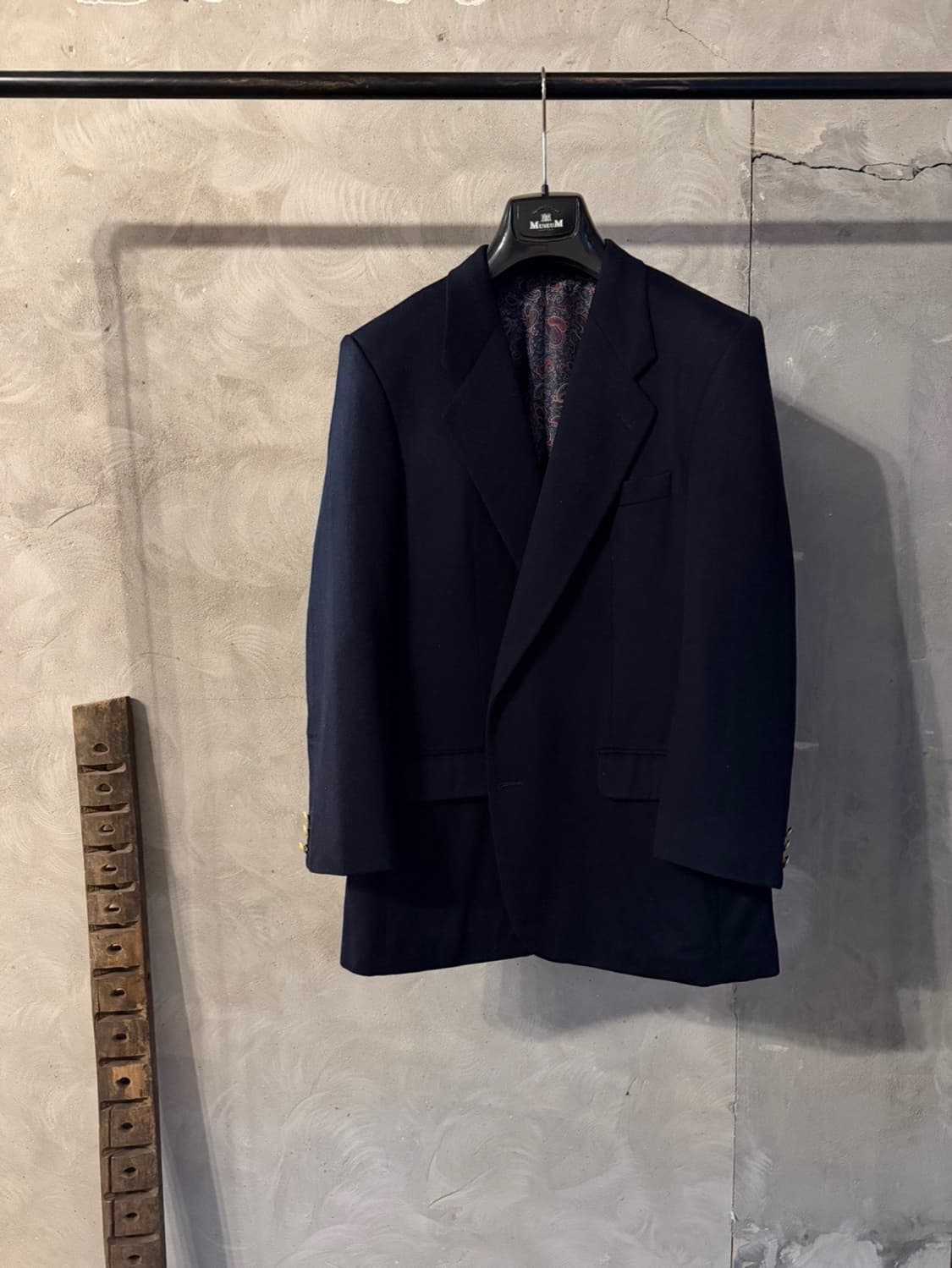 아쿠아스큐텀 캐시미어 금장 블레이저 100 상품이미지9