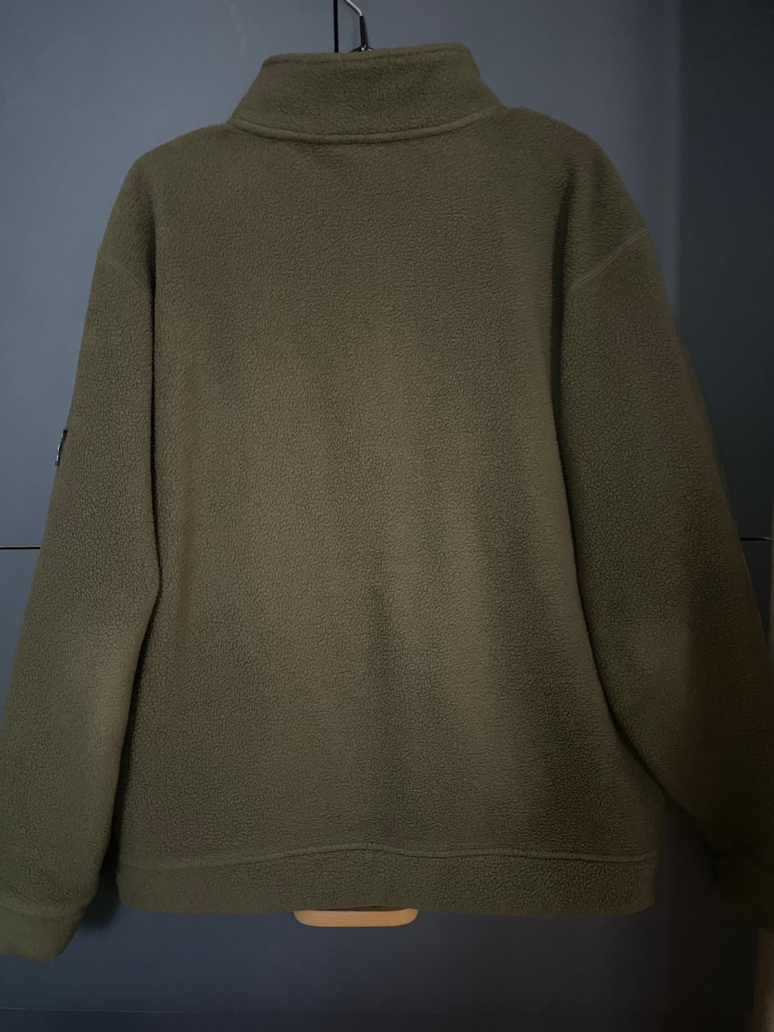 Orvis 다크 올리브그린 집업 플리스 상품이미지5