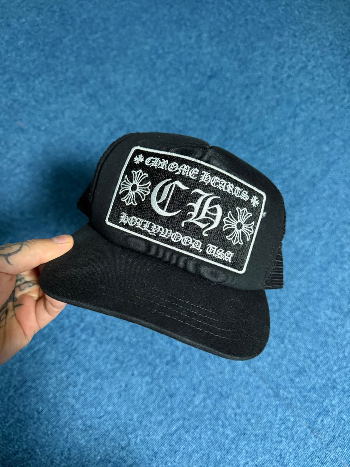 크롬하츠 CH할리우드 트러커햇 블랙 상품이미지1