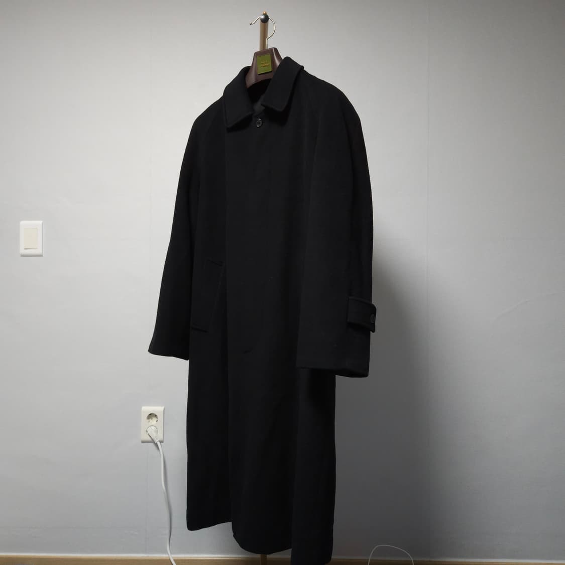 100 ) 파크랜드 발마칸 울 롱코트 상품이미지2