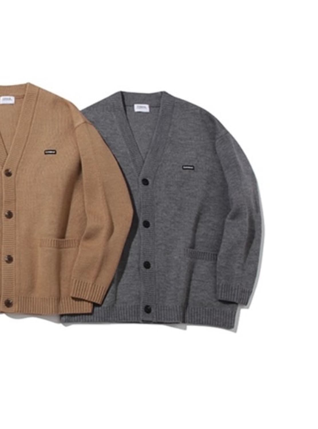 커버낫 베이직 소프트 니트 가디건_그레이 상품이미지3