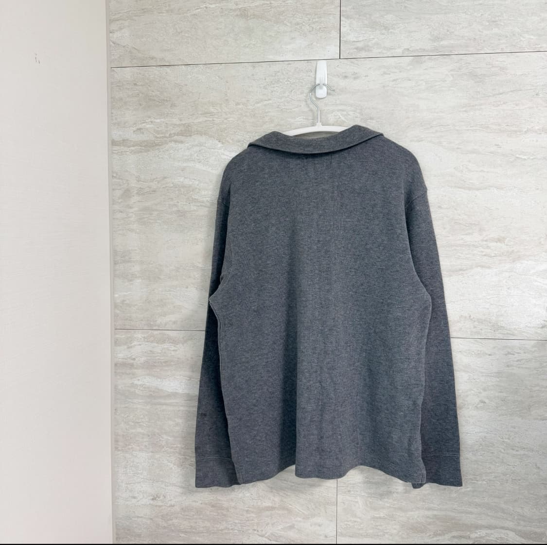 폴로 반집업 니트 상품이미지3