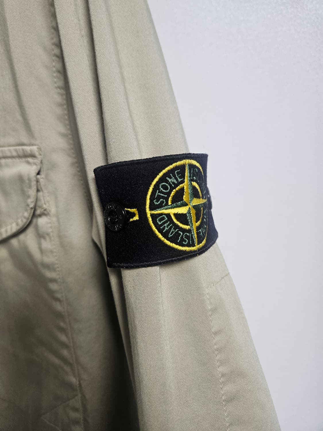 L 스톤아일랜드24ss 스트레치코튼 오버셔츠  상품이미지2