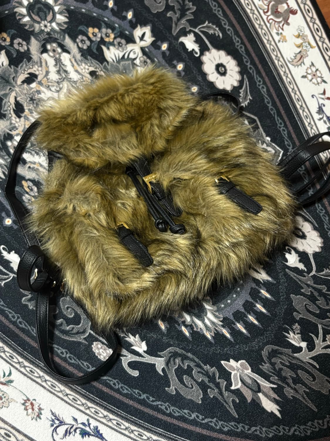 샵오공이 빈티지 일본빈티지 퍼 가방 상품이미지1