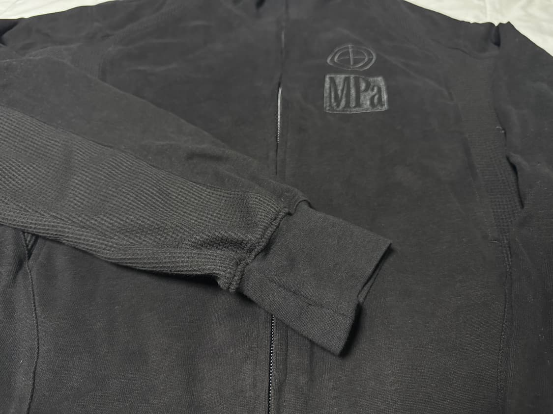 플라스틱프로덕트 집업 자켓 블랙 s 상품이미지6