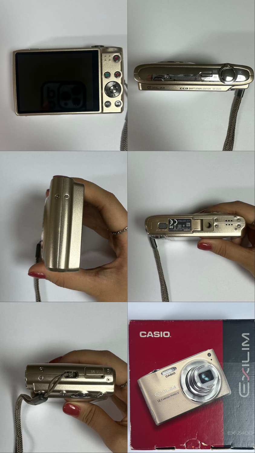 태연디카)Casio 카시오 exilim 엑슬림 ex-z400 상품이미지3