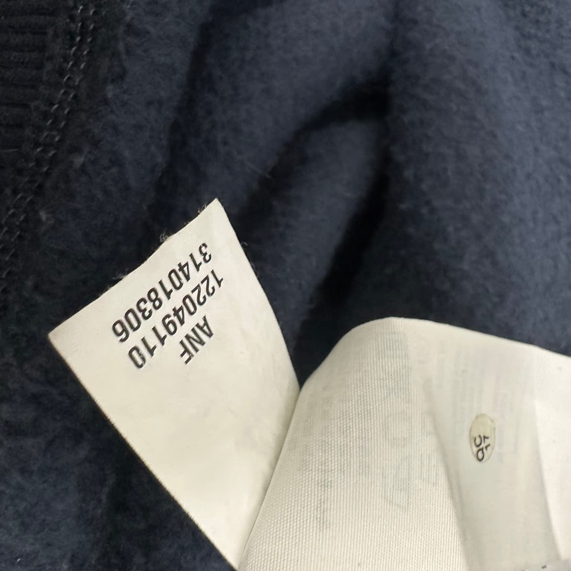 아베크롬비 후드집업 네이비 M 상품이미지8