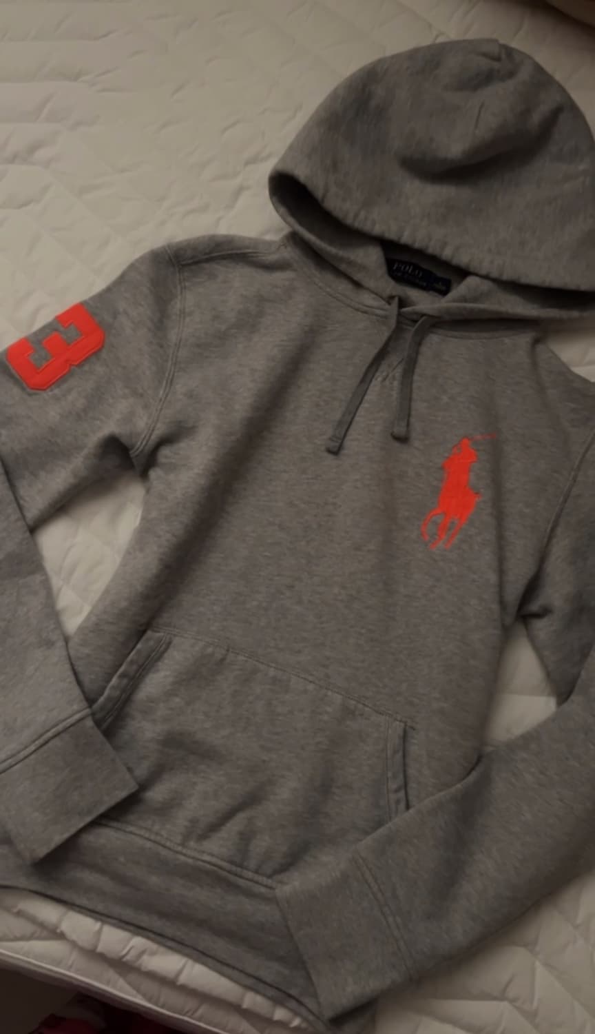 빅포니 슬림핏 후드티 상품이미지2