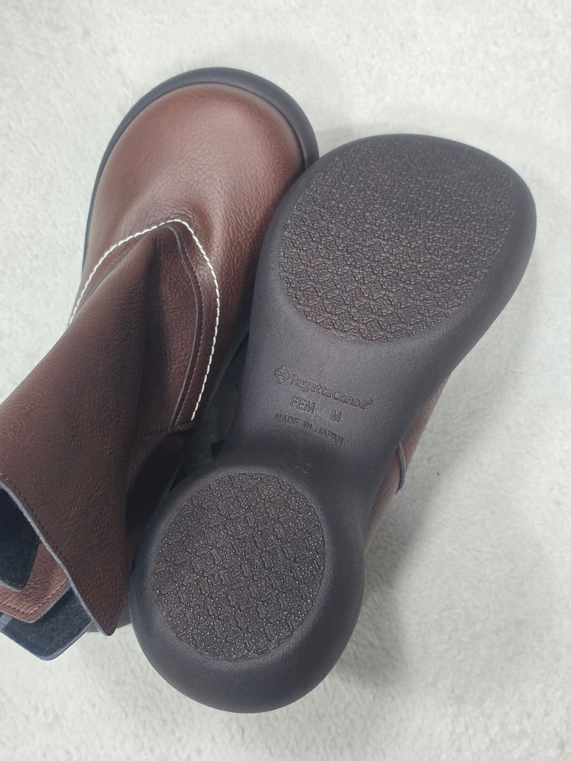 리겟타 카누 부츠 에그힐 플랫 사이드 새상품 상품이미지7