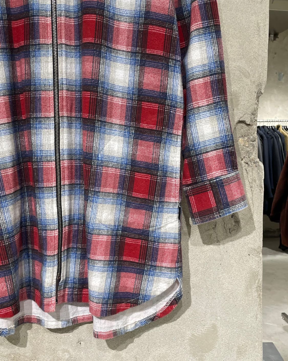 스투시 린콘 플래드 체크 집업 자켓 상품이미지5