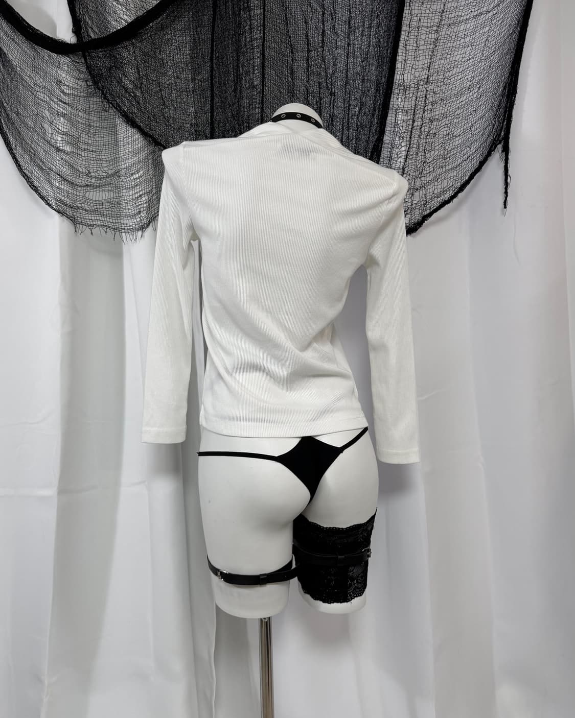 white detail t-shirt 상품이미지6