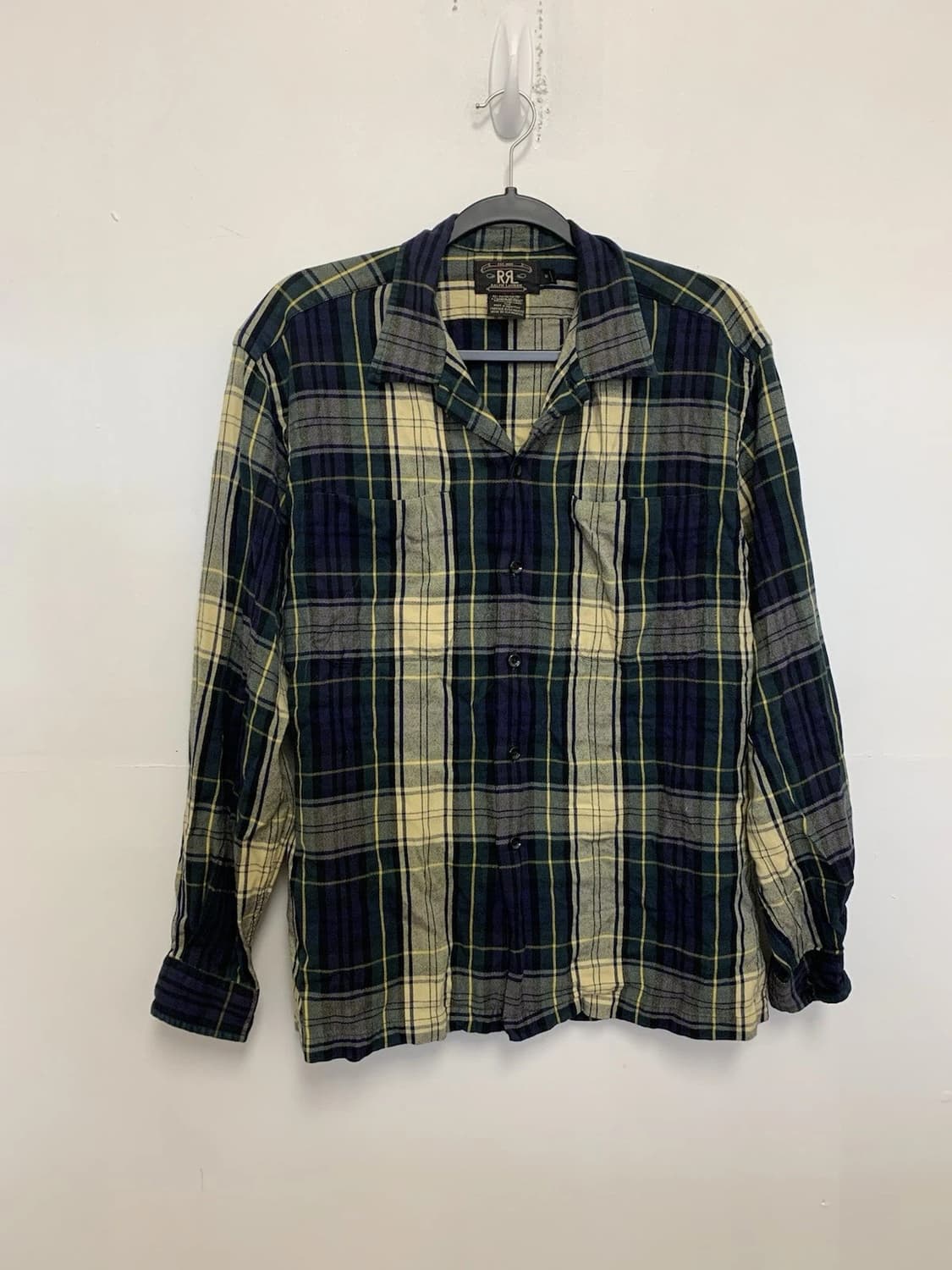 RRL 더블알엘 플란넬 체크 워크셔츠 상품이미지1
