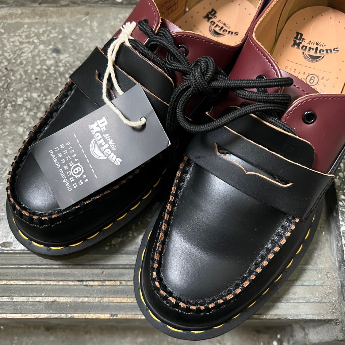 닥터마틴 x mm6 메종 마르지엘라 1461 상품이미지5