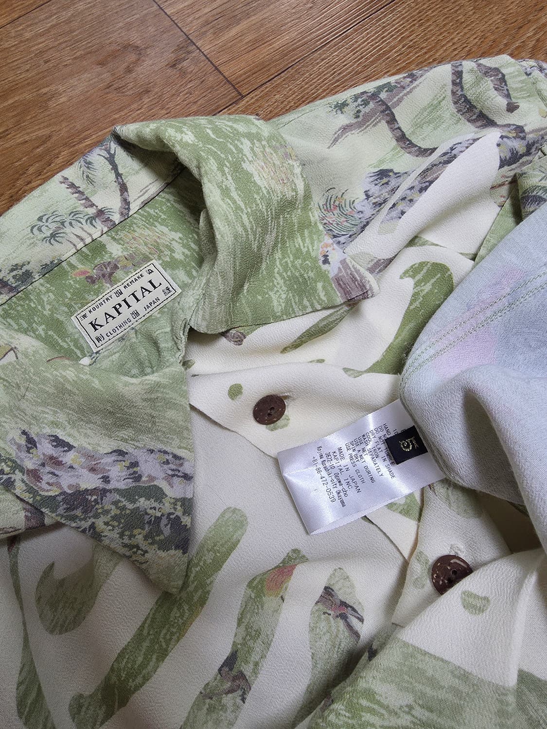 캐피탈 본 알로하 셔츠 상품이미지4