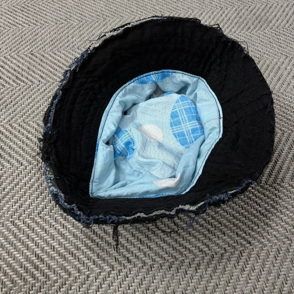 데님 패치워크 버킷햇 v2312 상품이미지3