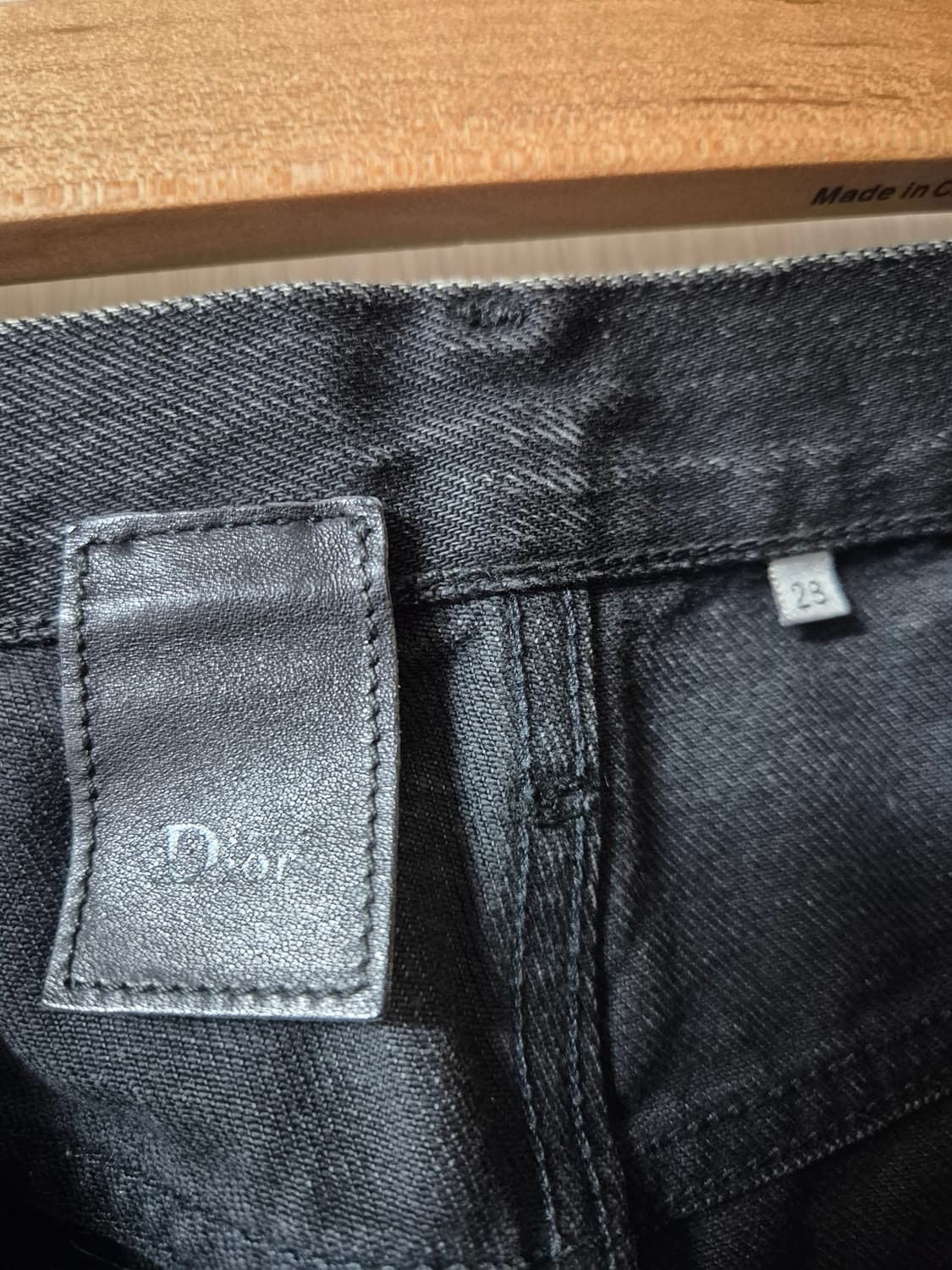 (정품) 디올 옴므 버튼플라이 스키니진 데님진 28 상품이미지6