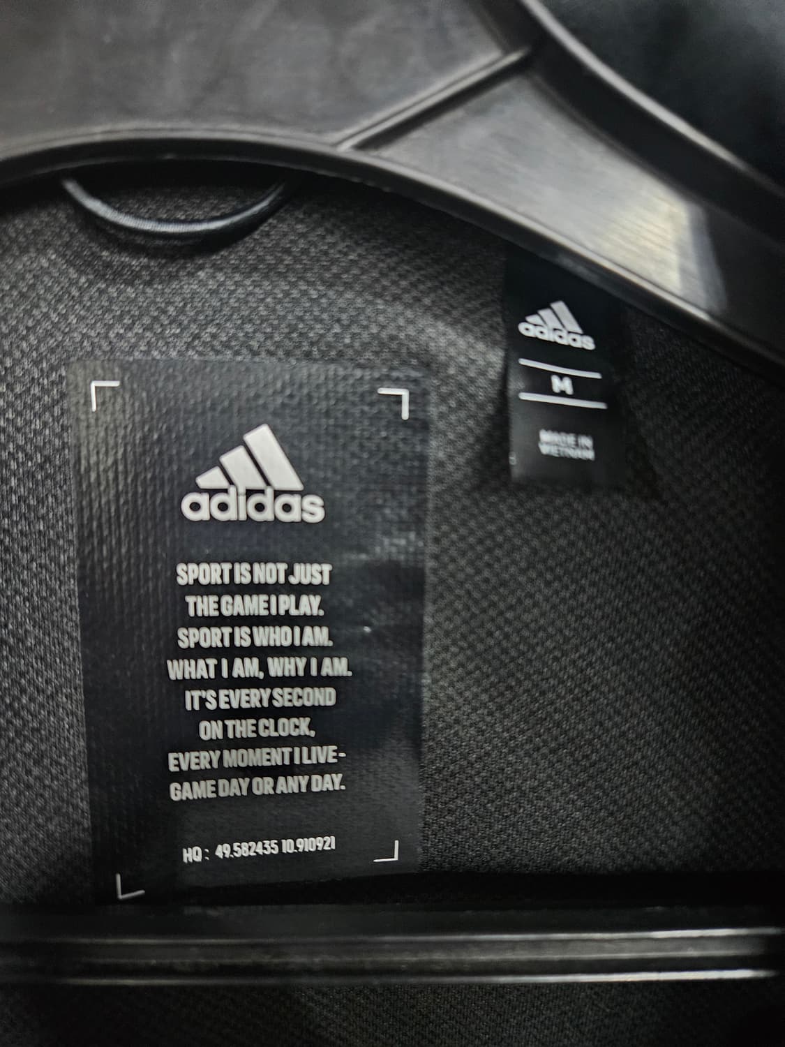 아디다스 블랙차콜 남성 슬림핏 95 후드집업  상품이미지3