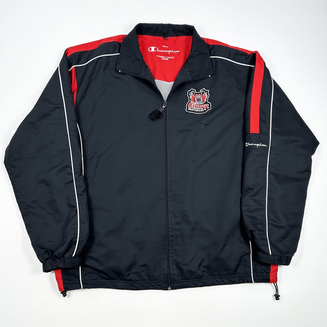 (하자존재) 챔피온 올드스쿨 박시핏 바람막이 XL 상품이미지1