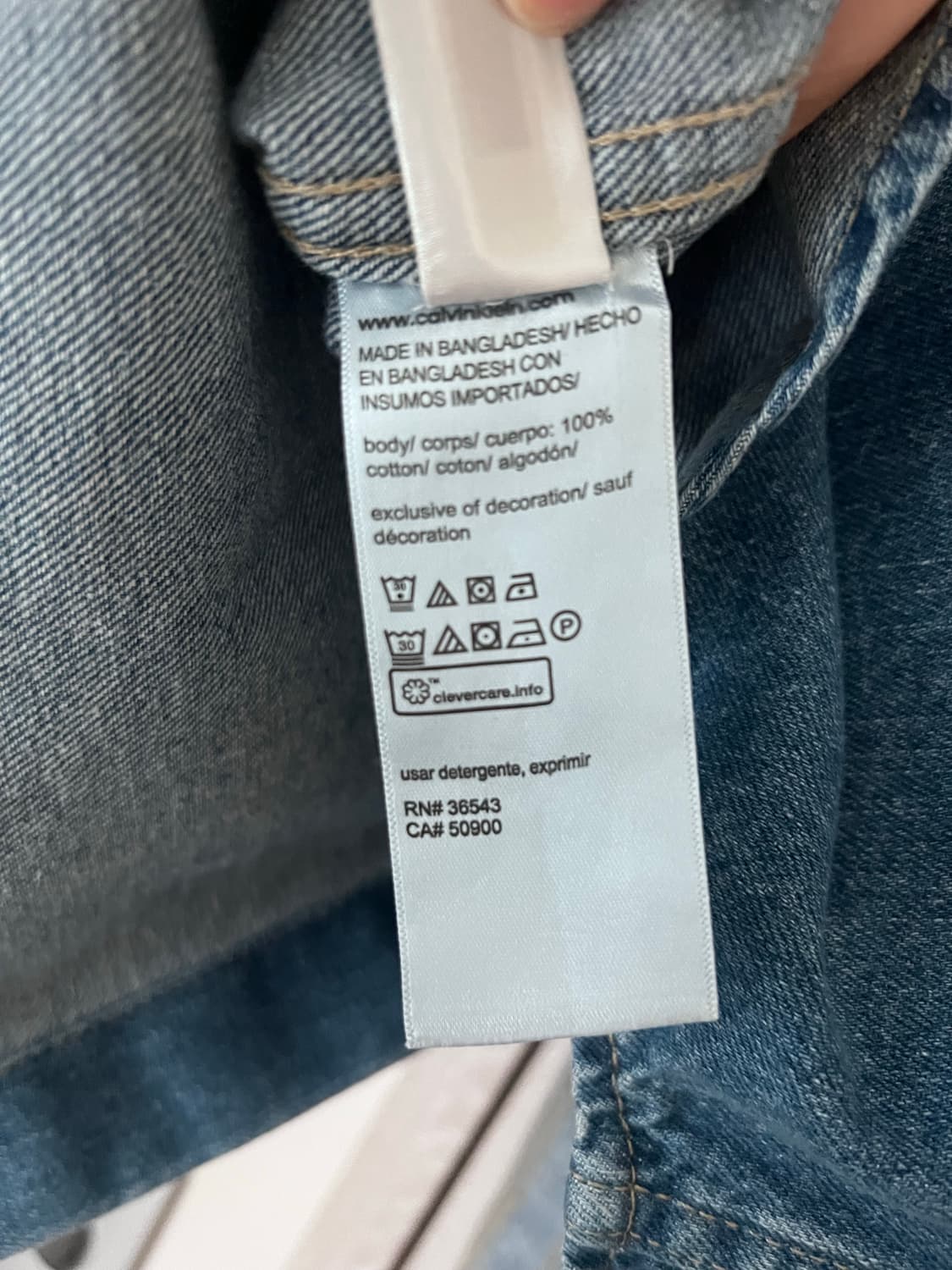 캘빈클라인 데님 셔츠 M 상품이미지7