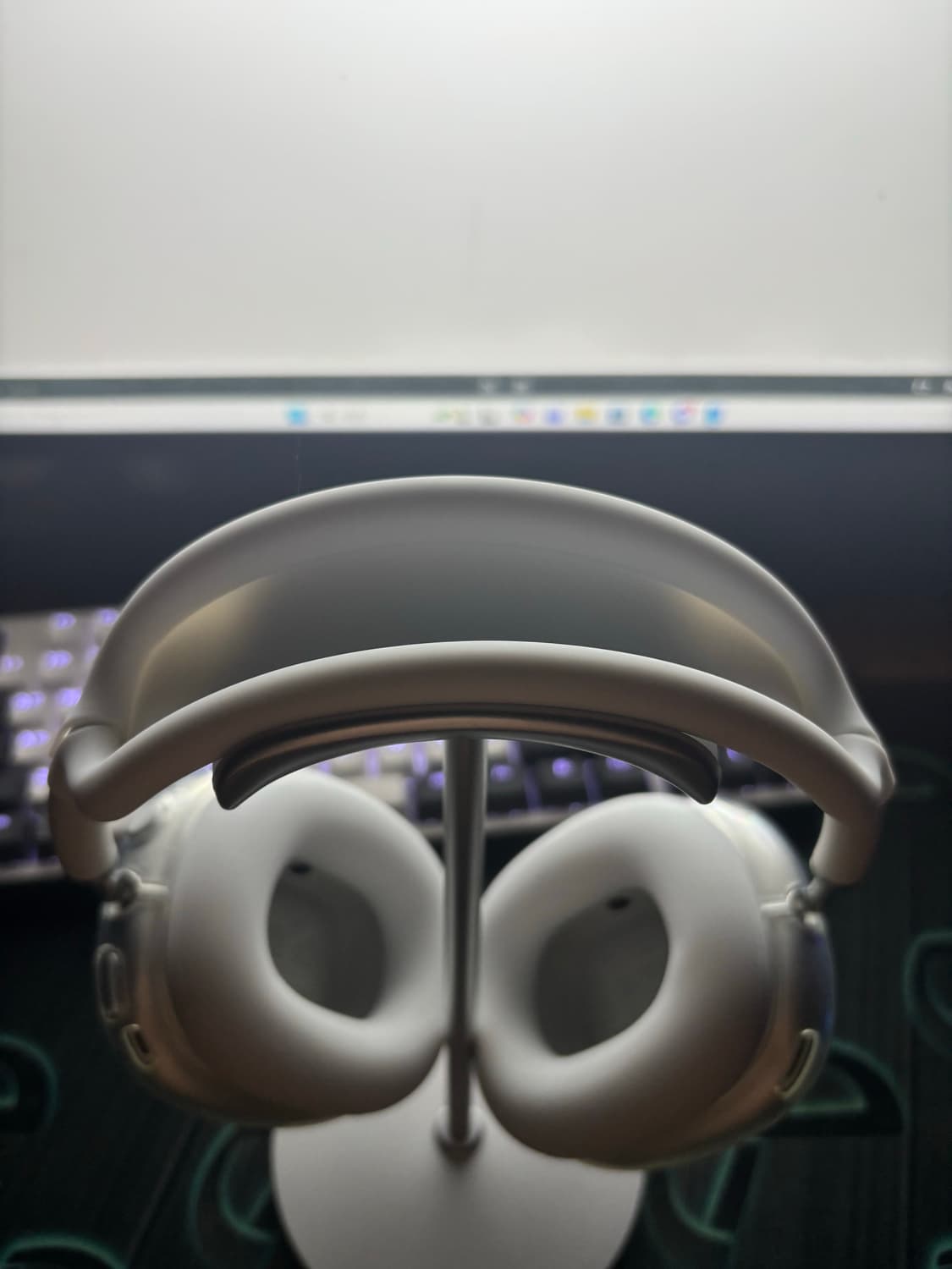 SSS급 애플 에어팟 맥스 실버 정품(급처) 상품이미지6