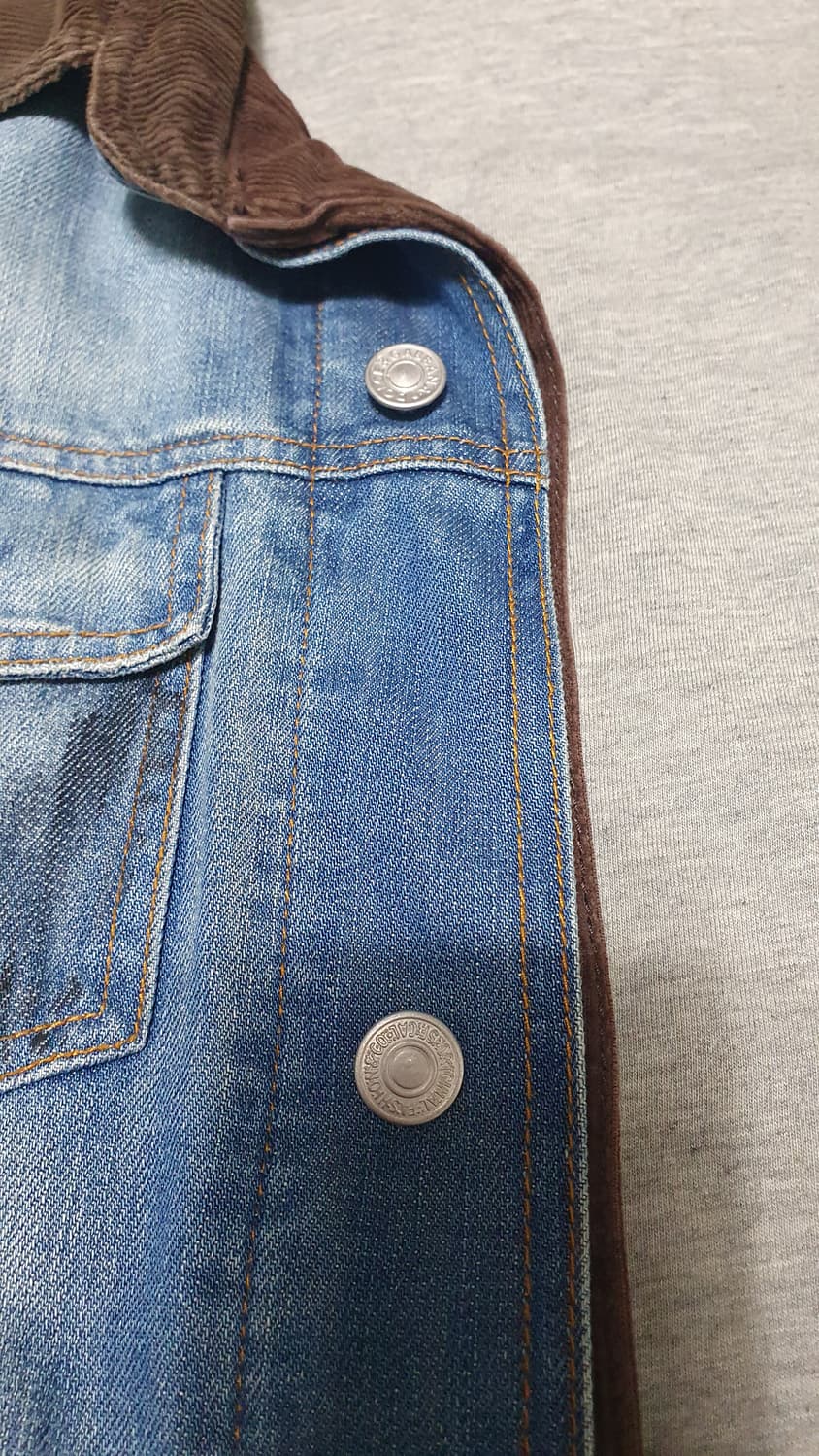 돌체앤가바나 코듀로이 레이어 데님자켓 상품이미지9