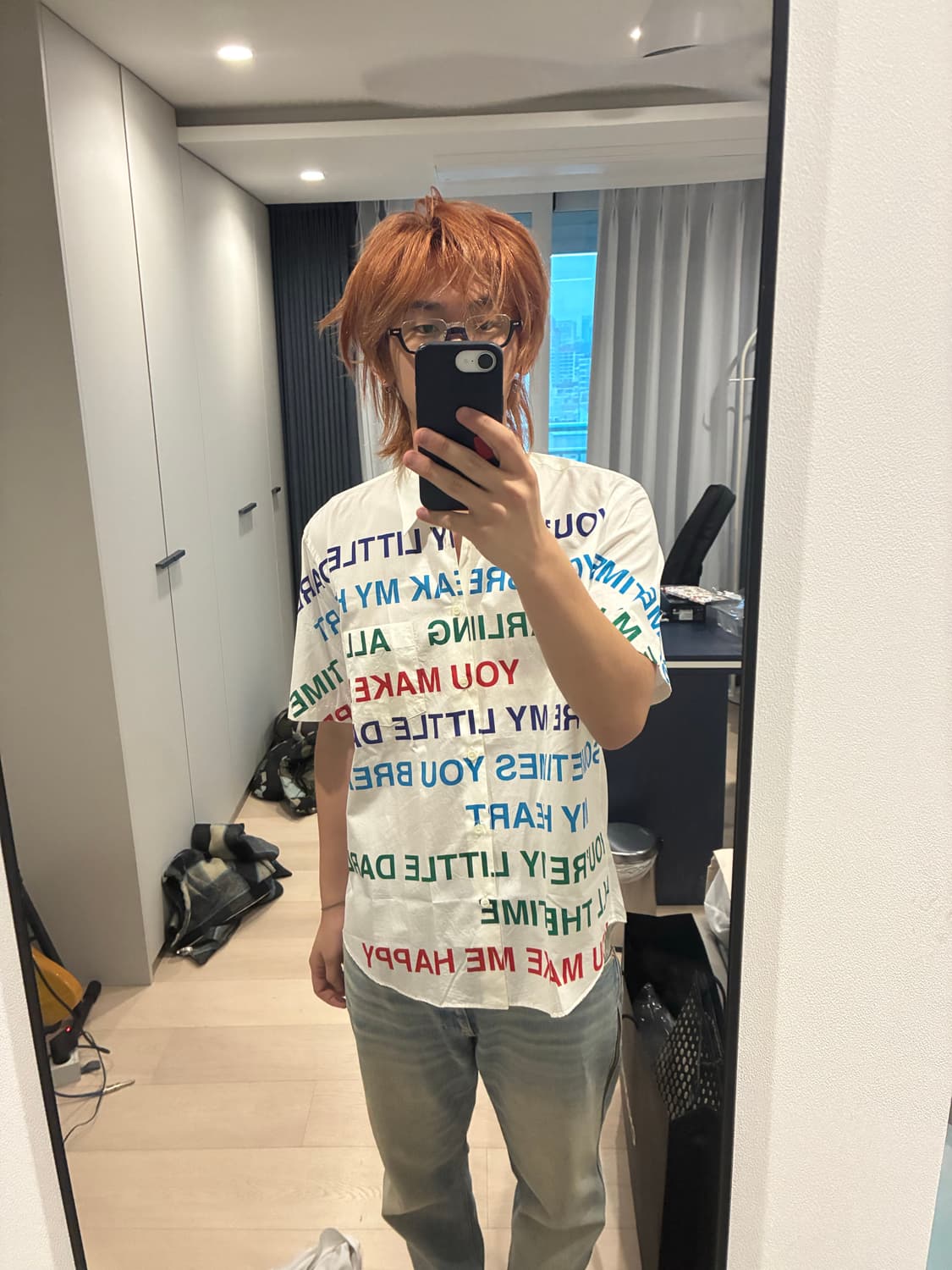 준야와타나베 2002 POEM 셔츠 상품이미지5