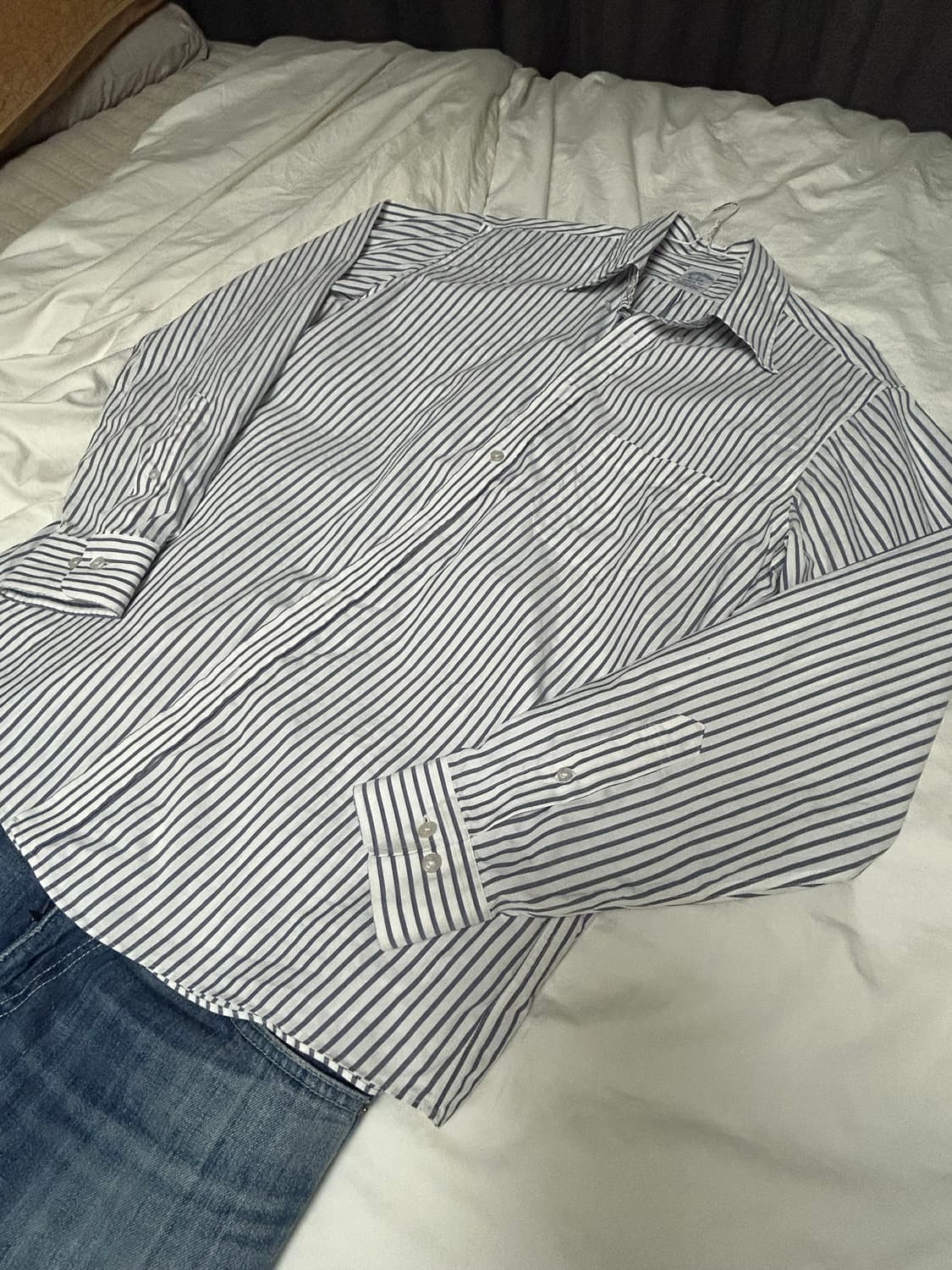 브룩스브라더스 리젠트핏 스트라이프셔츠 상품이미지1