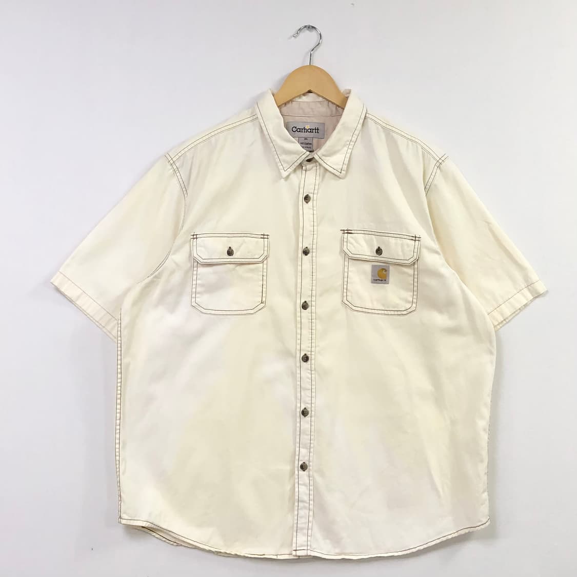 XL 칼하트 타이다이 워크셔츠 상품이미지2