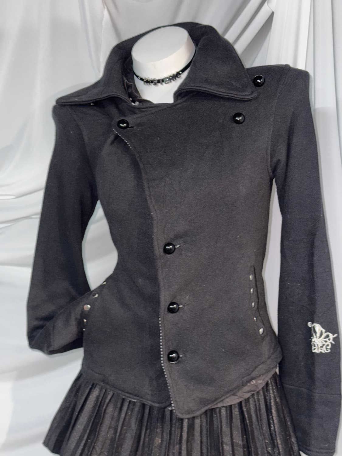 미사깔 알곤퀸즈 에이치나오토 데일리 무채색 펑크 코디세트  상품이미지10