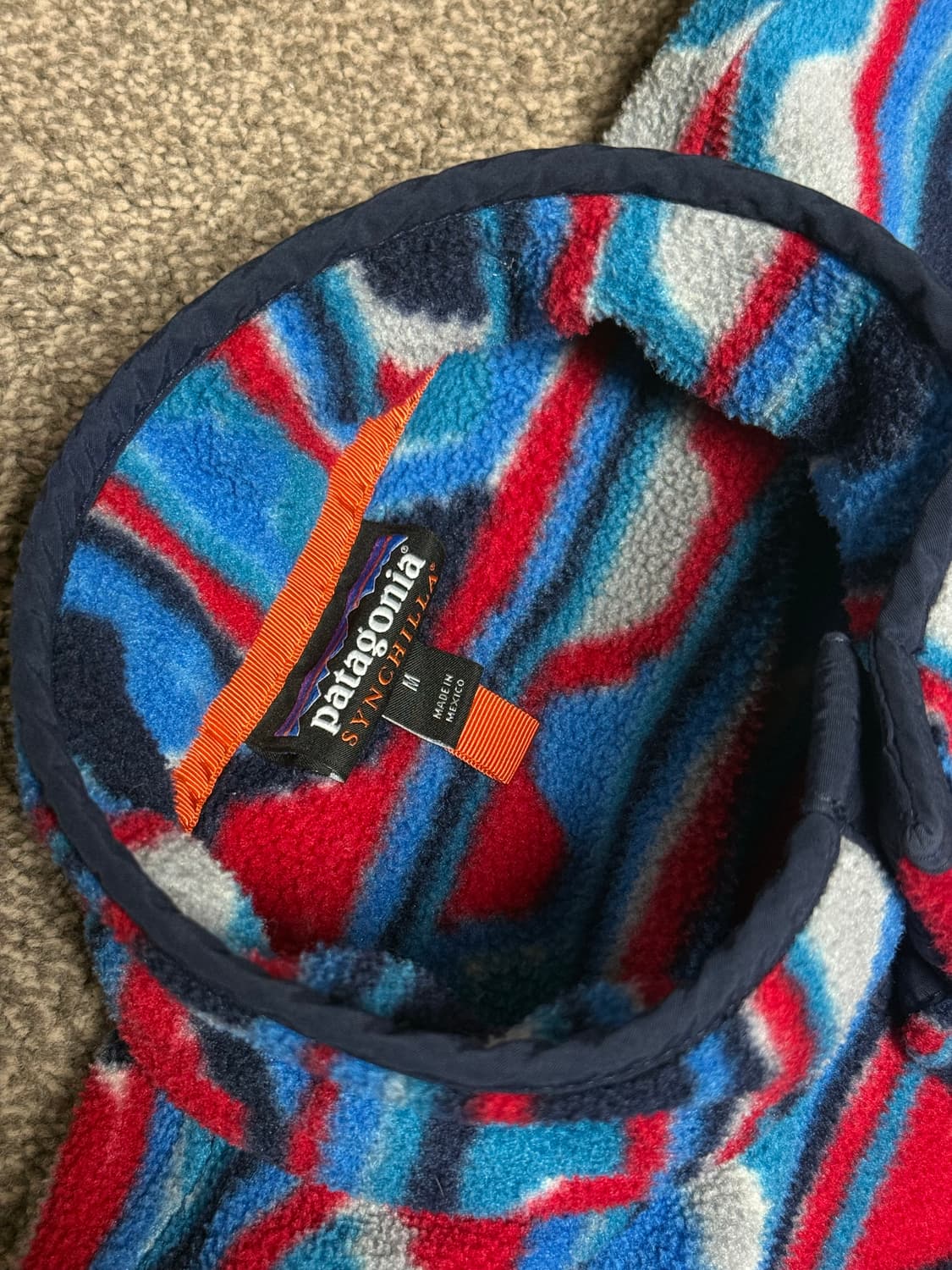 파타고니아 신칠라 델타블루 맨즈M 상품이미지2