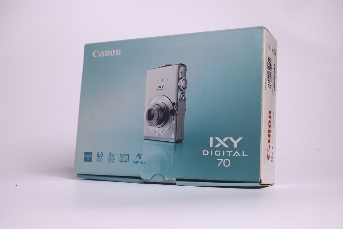 캐논 익시 디지털 70 (익서스 60 일본 내수 모델) 박스셋 상품이미지9