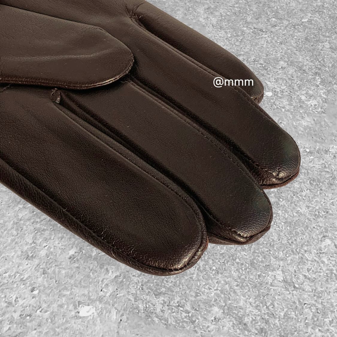 [Unisex] 램스킨 가죽 장갑 브라운 상품이미지9