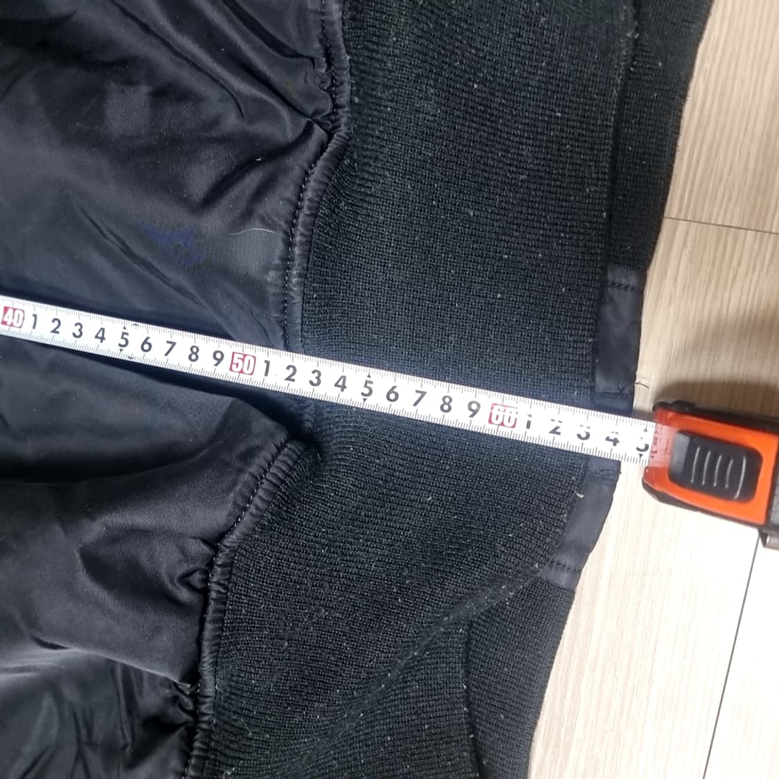 알파인더스트리 MA-1 블랙 항공점퍼(라지) 상품이미지8