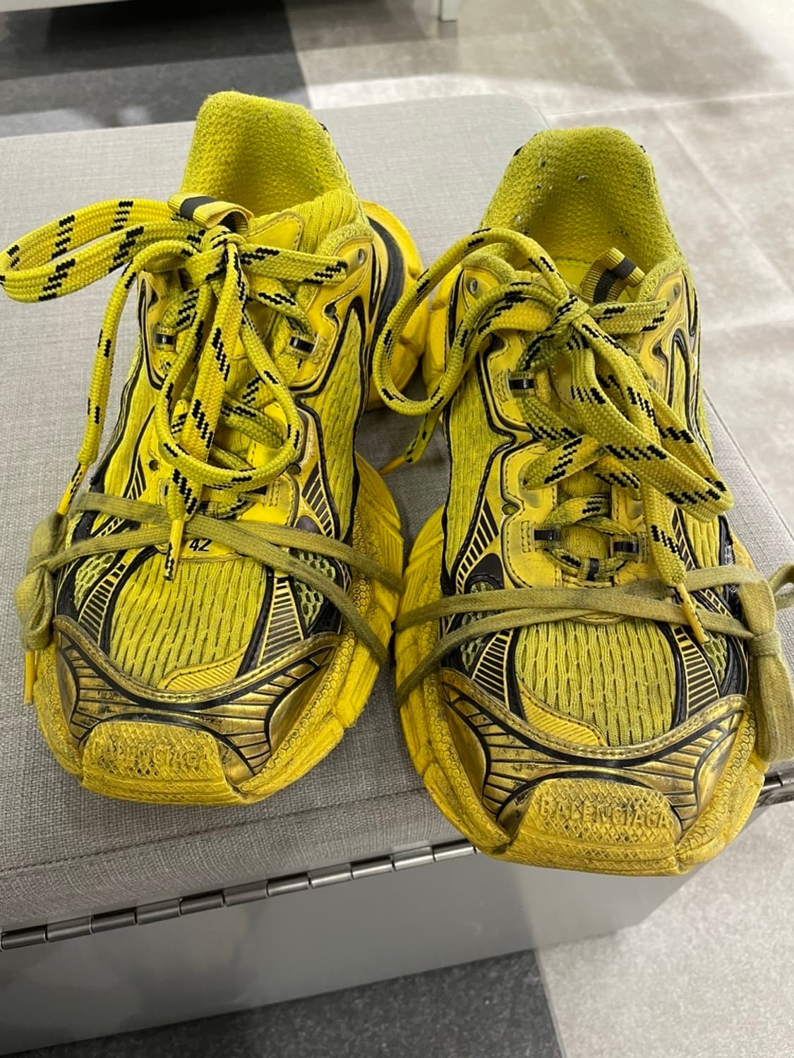 [42] 발렌시아가 3xl 스니커즈 옐로우 상품이미지2