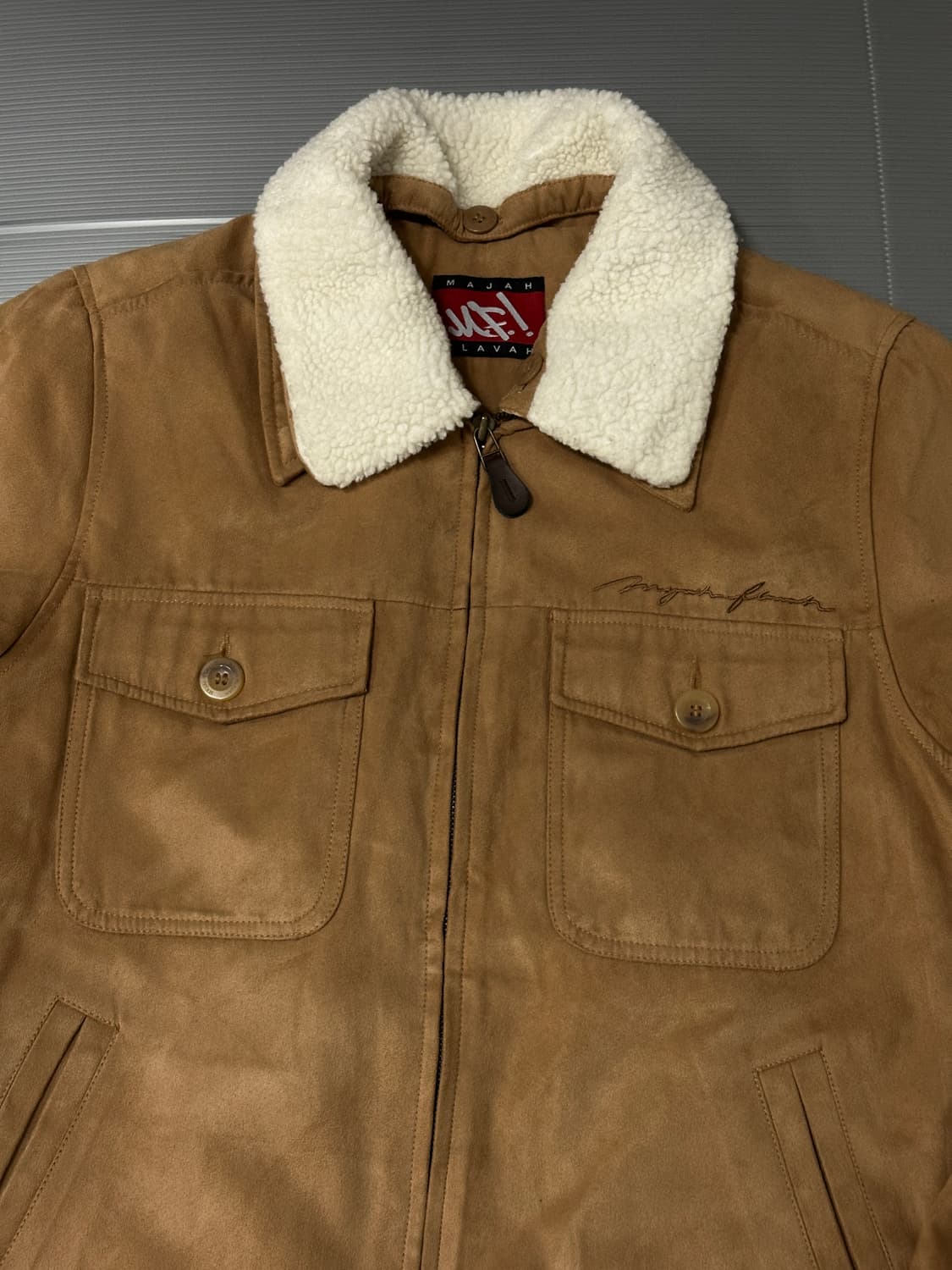 MF 마자플라바 스웨이드 자켓 95  상품이미지2