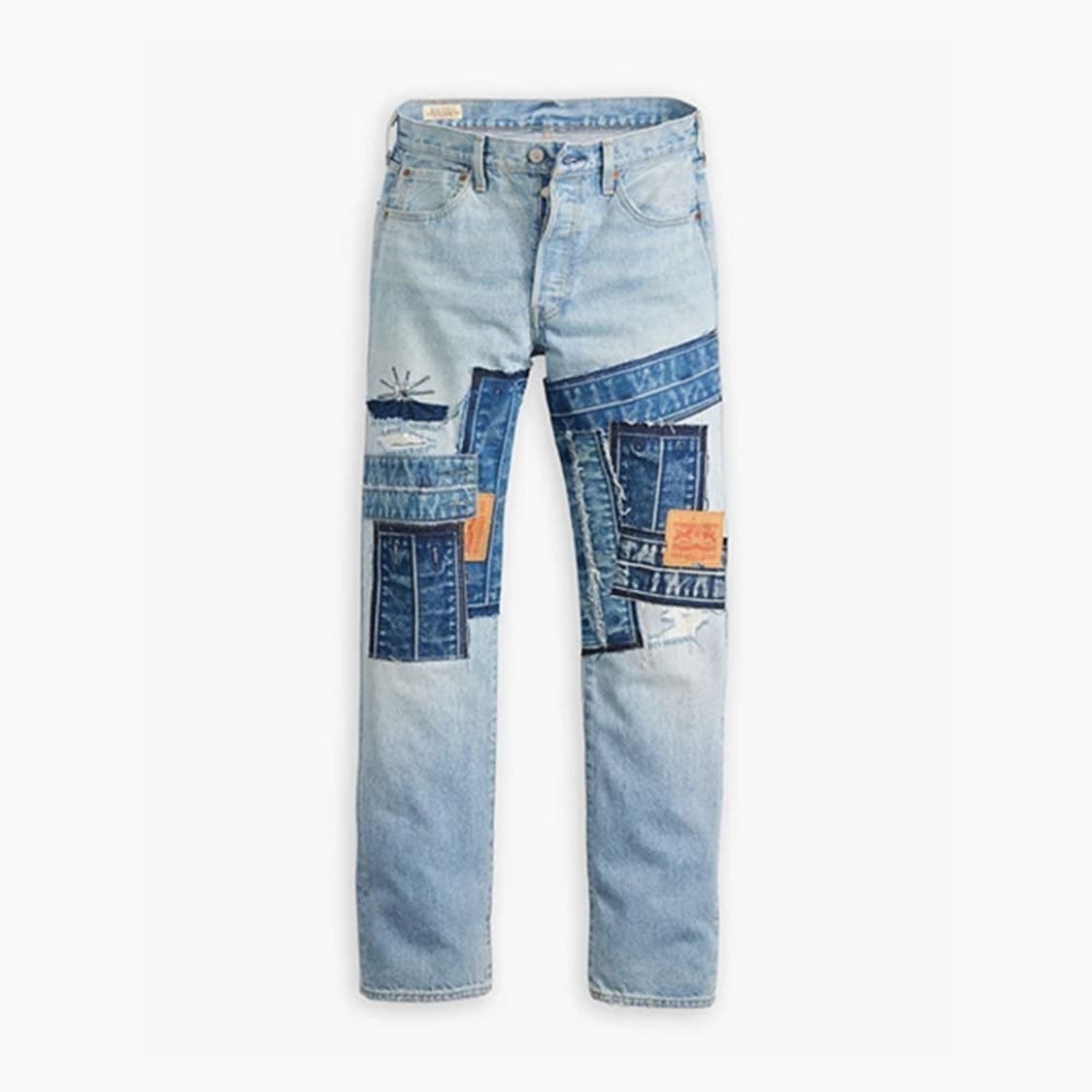 [30]리바이스 501 오리지날 스트레이트 패치 데님진 상품이미지3