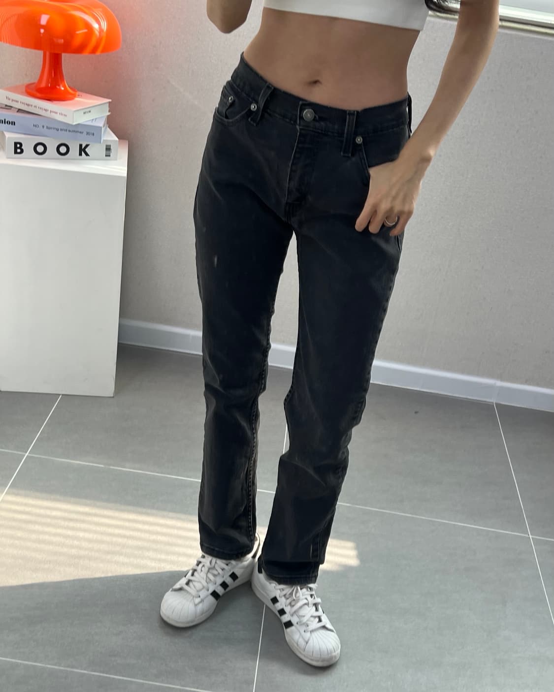 (허단39)리바이스 511 흑청-M1689 상품이미지1