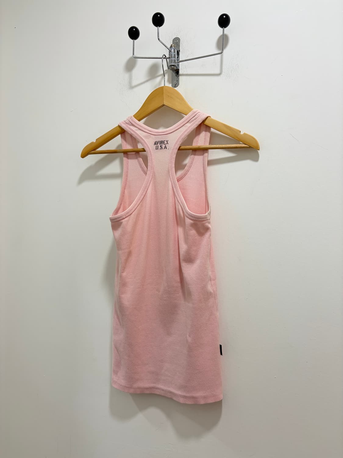 아비렉스 avirex 핑크 카고 슬리브리스 민소매 상품이미지2