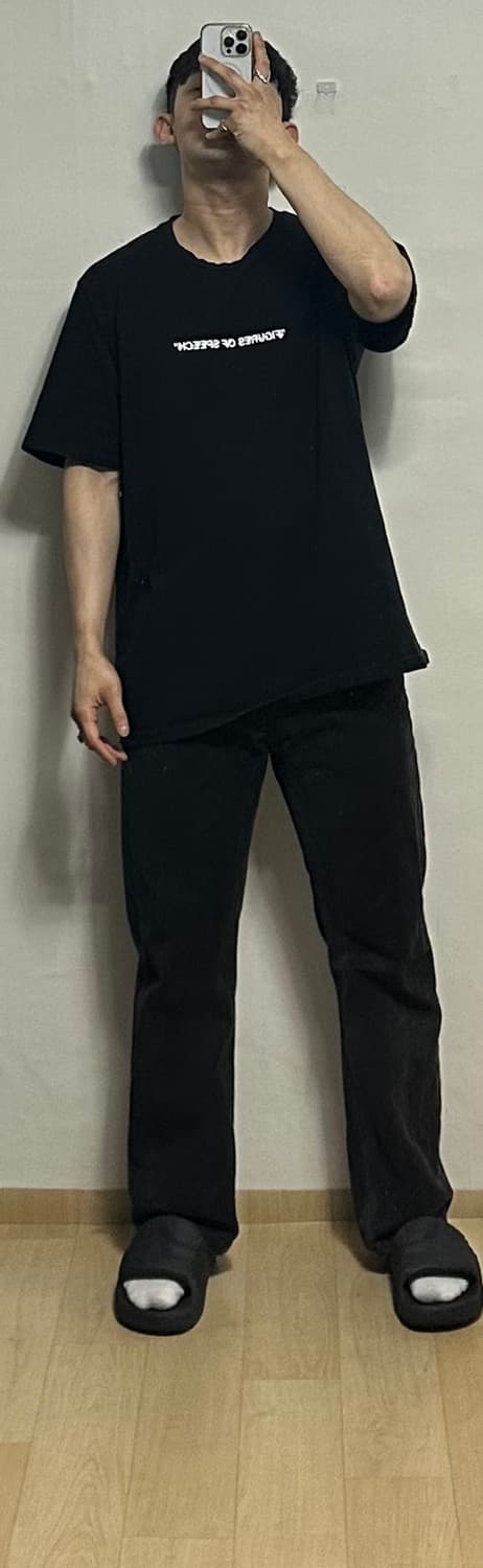 포스트아카이브팩션 오프화이트 반팔티 상품이미지5