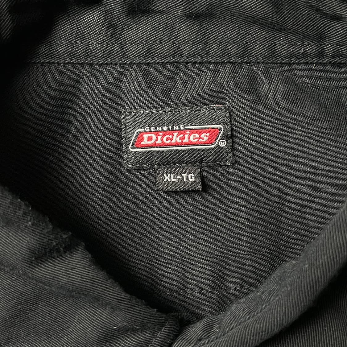 DICKIES 디키즈 빈티지 블랙 스냅버튼 워크 셔츠 A00815 상품이미지9