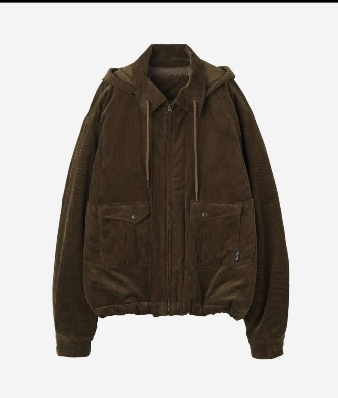Classic Corduroy Down Parka Brown 상품이미지1