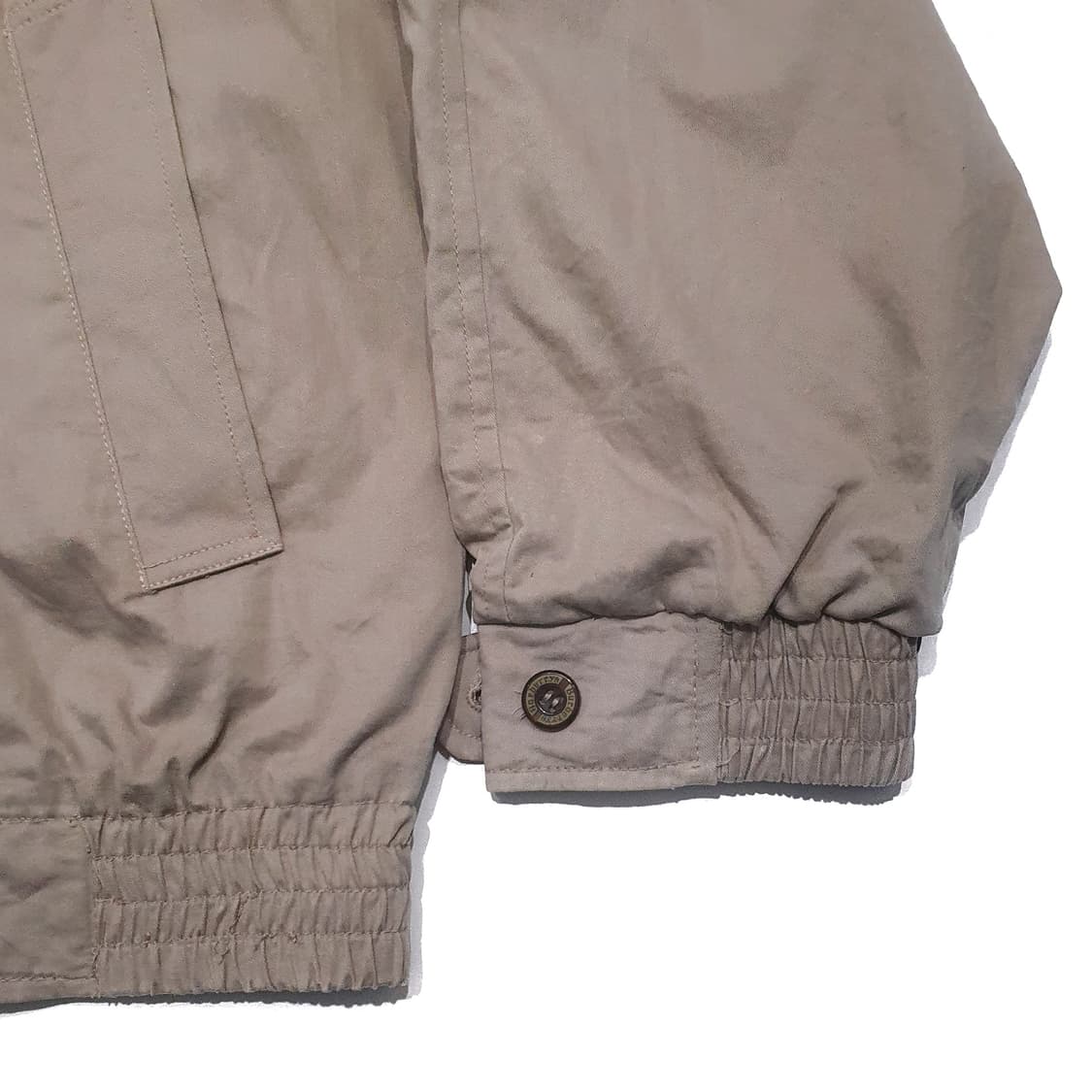 버버리 올드 해링턴 블루종 크레스트 자수 90s (105-110) 상품이미지5