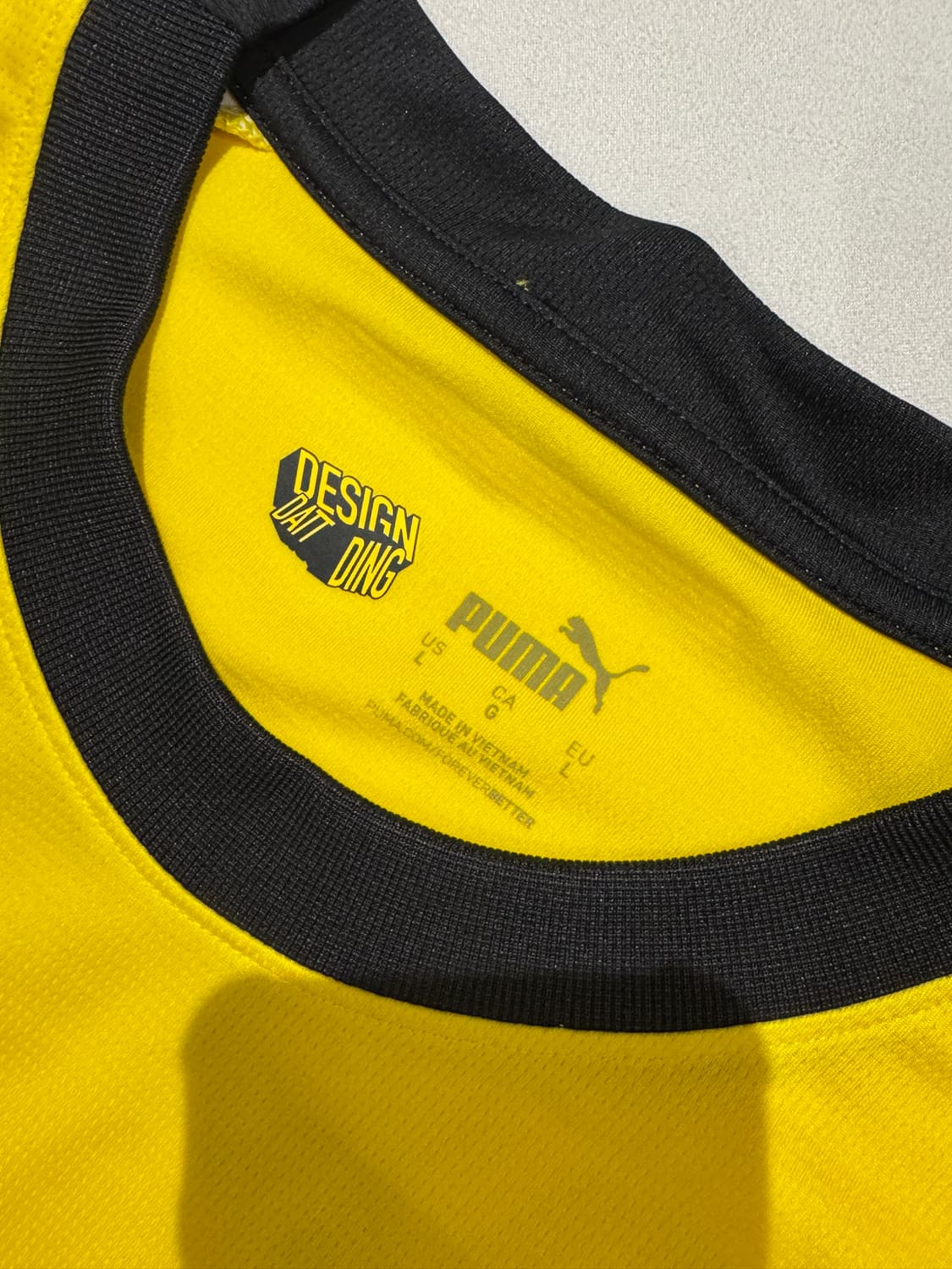 푸마 도르트문트 23-24 홈 어센틱 반팔저지 노마킹 상품이미지3