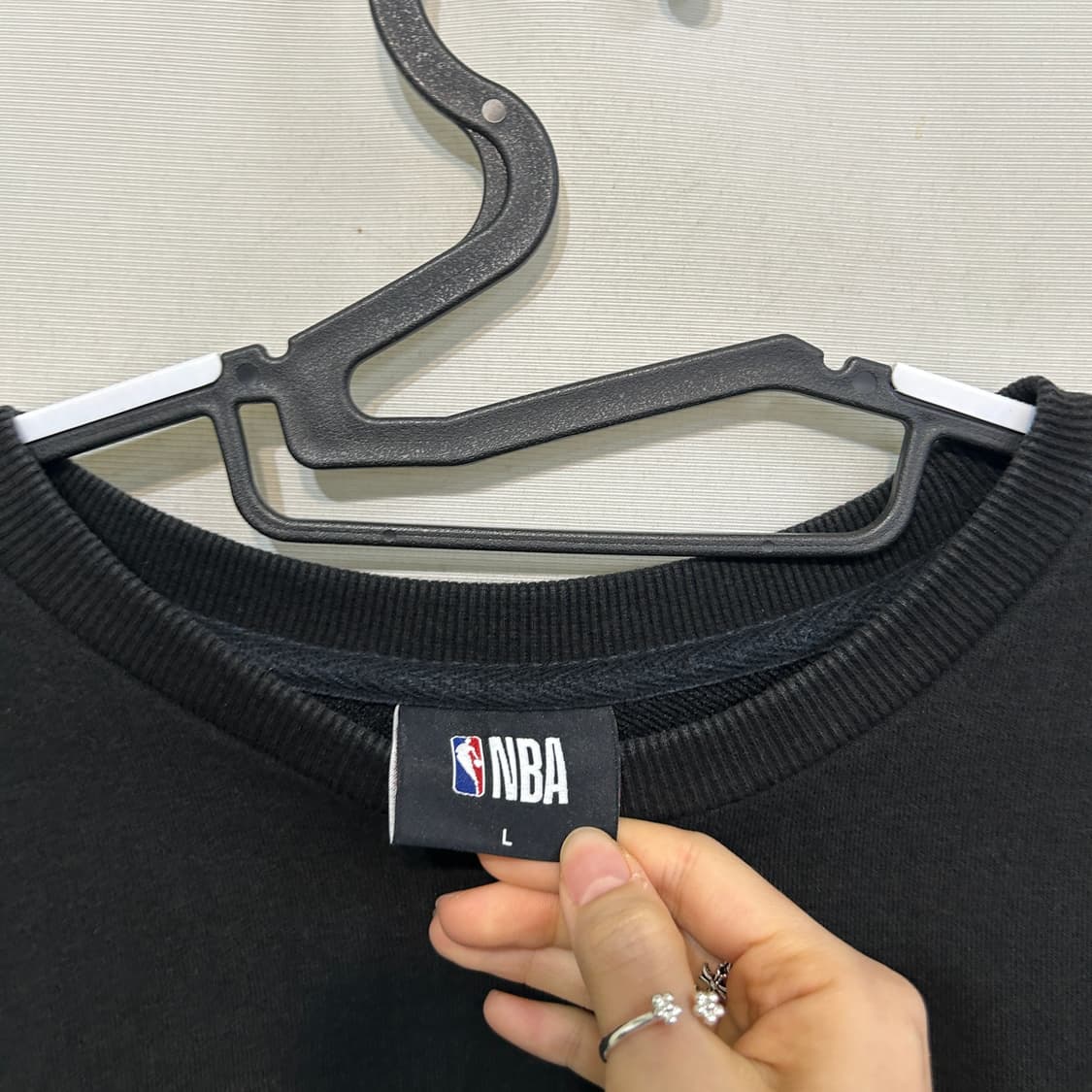 NBA 남성 블랙 맨투맨 L 100 상품이미지2