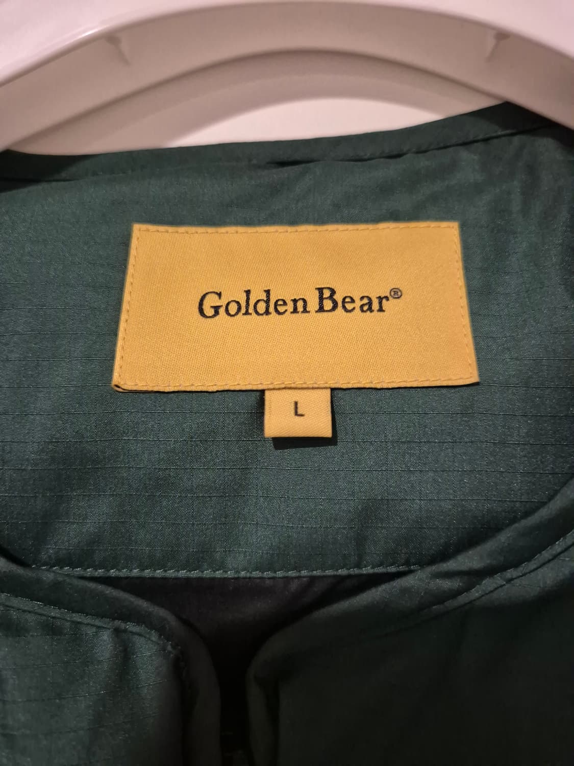 [골든베어] 라운드 풀집업 다운베스트 L 상품이미지3