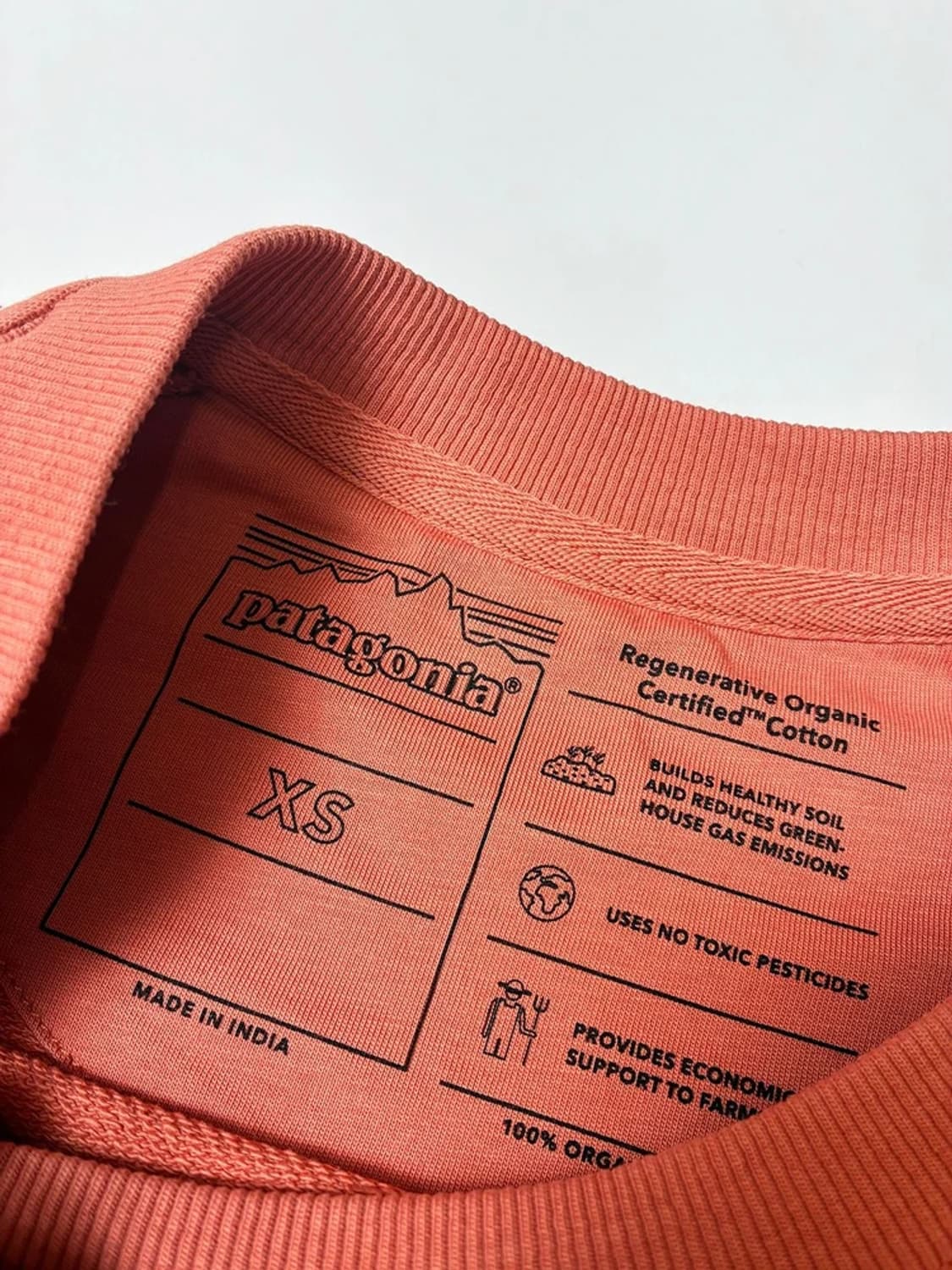 파타고니아 오가닉 코튼 에센셜 풀오버 맨투맨 PN8258 상품이미지7