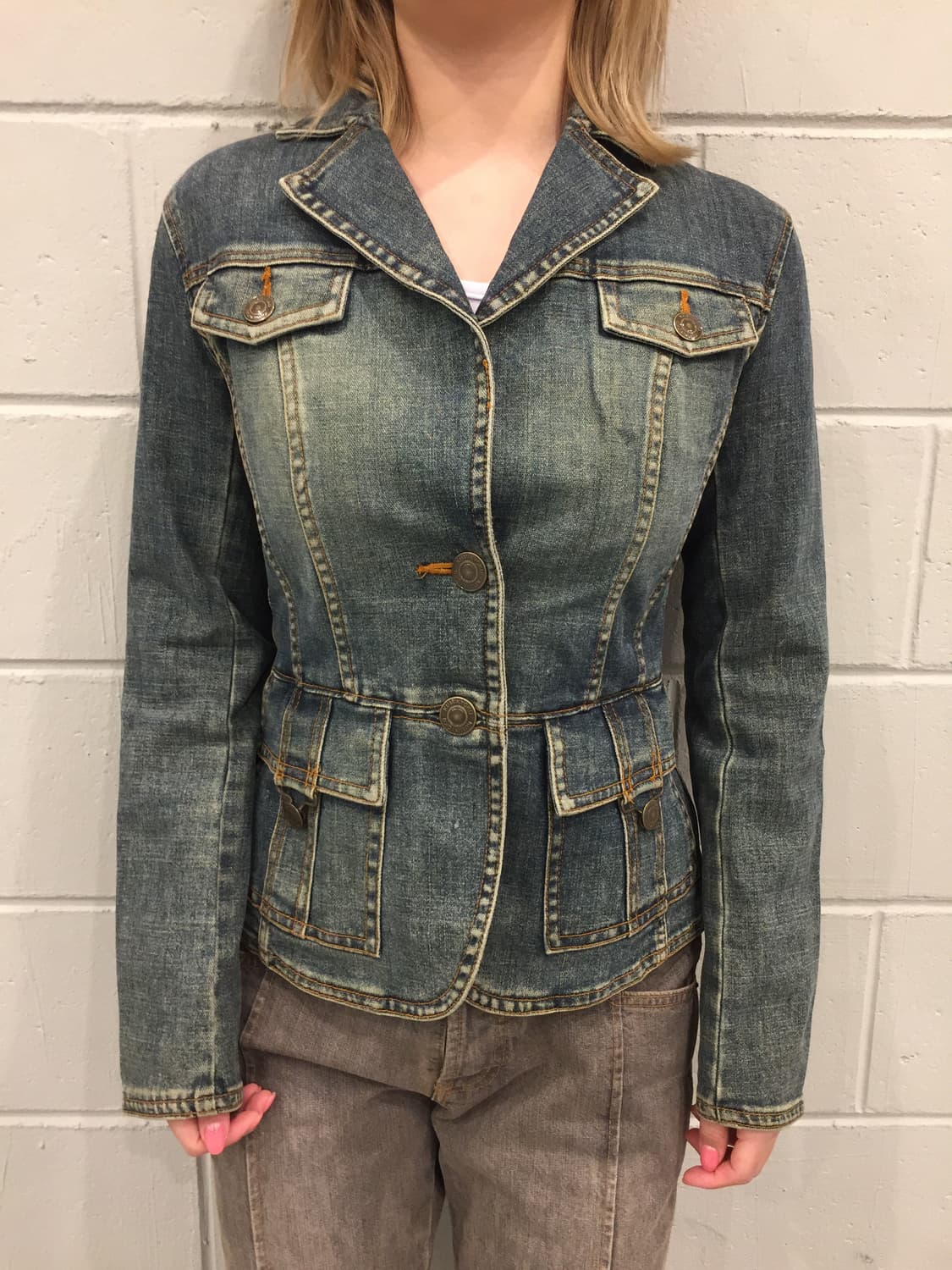 KUMIKYOKU 데님 자켓 상품이미지2