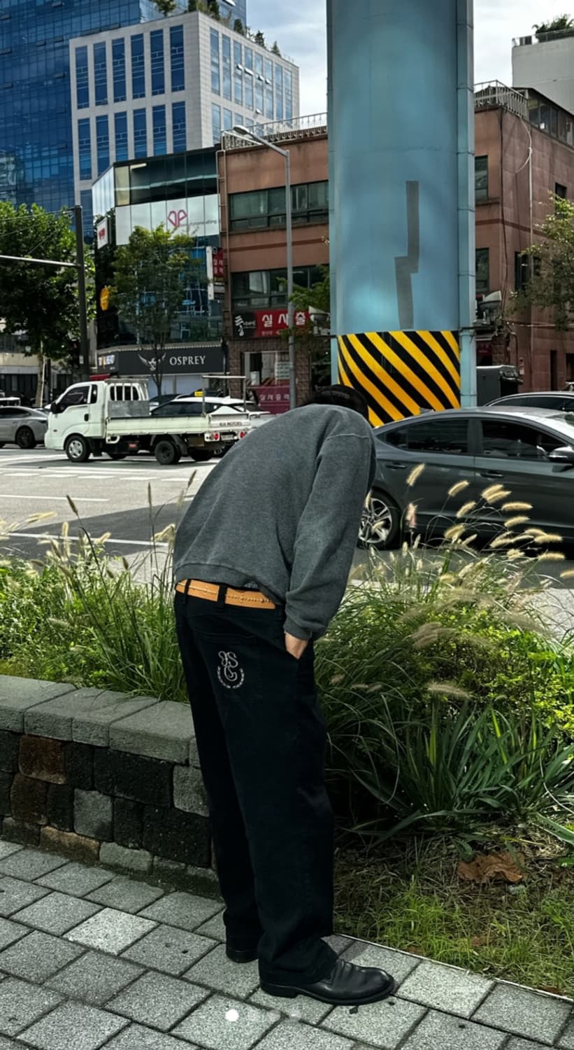 (L105)랜드엔즈 land ends 빈티지 카라티 그레이 핏더사이즈님 상품이미지3