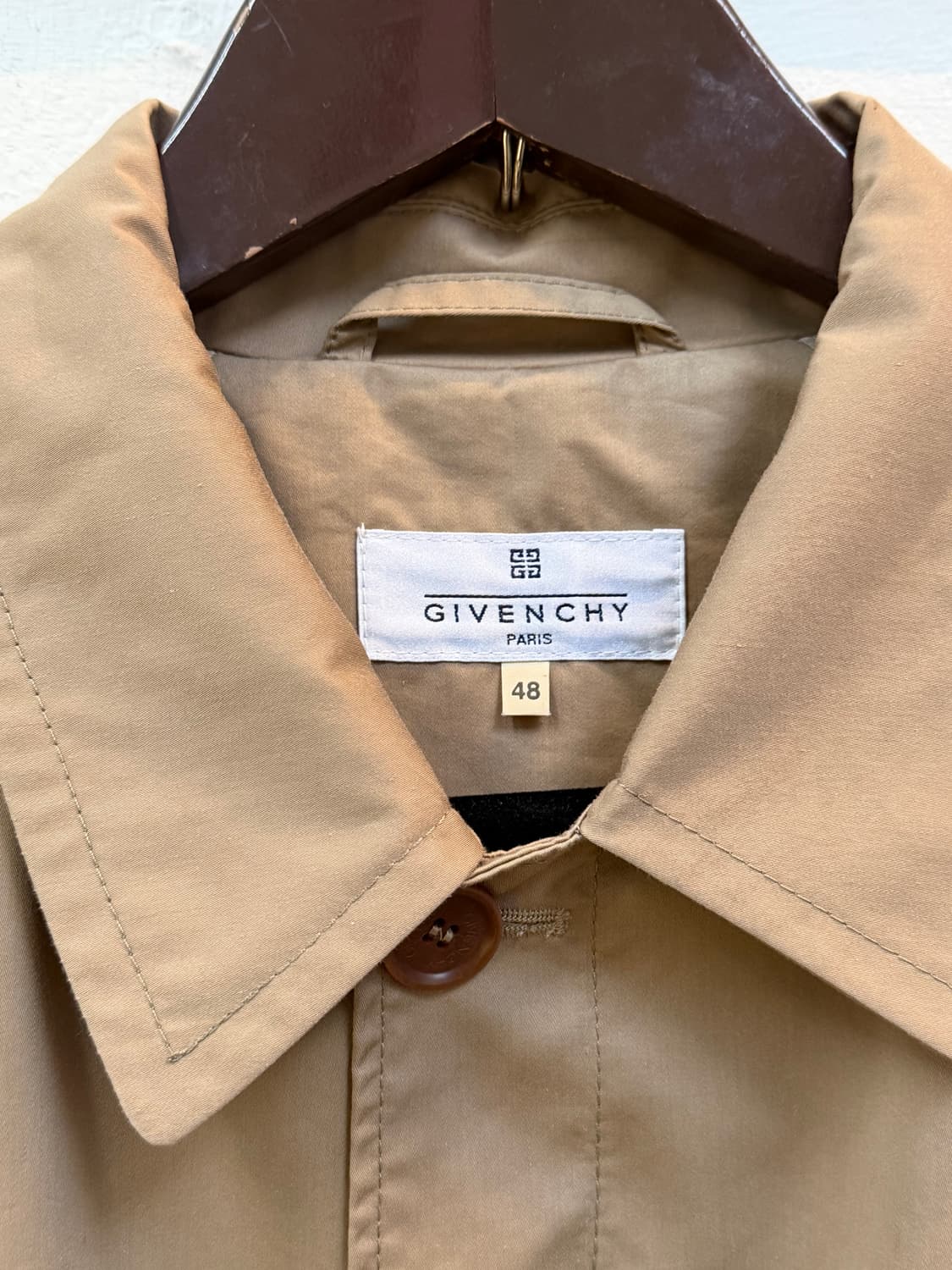 Givenchy 지방시 베이지 하프 트렌치코트 48 상품이미지2